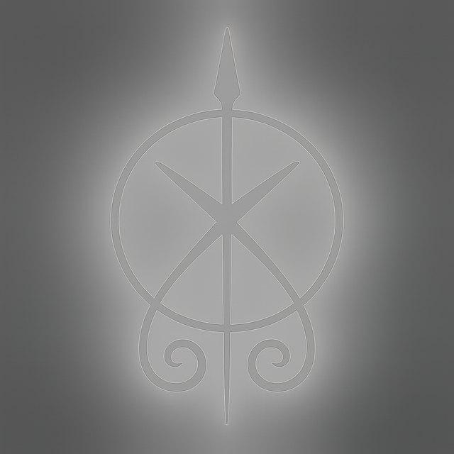 A glowing sigil