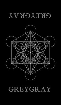 The back of every card: a geometric figure of overlapping circles and lines, with GREYGRAY above and below
